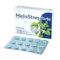 Zdrowe Korzyści MelisStress Forte, 30 tabletek