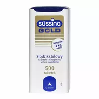 Sussina GOLD - słodzik, tabletki, 500 sztuk