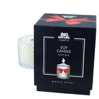 Big Nature - świeca sojowa Róża, 115 g