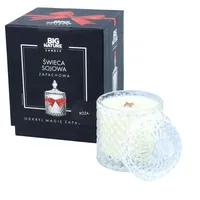 Big Nature - świeca sojowa Róża, 115 g