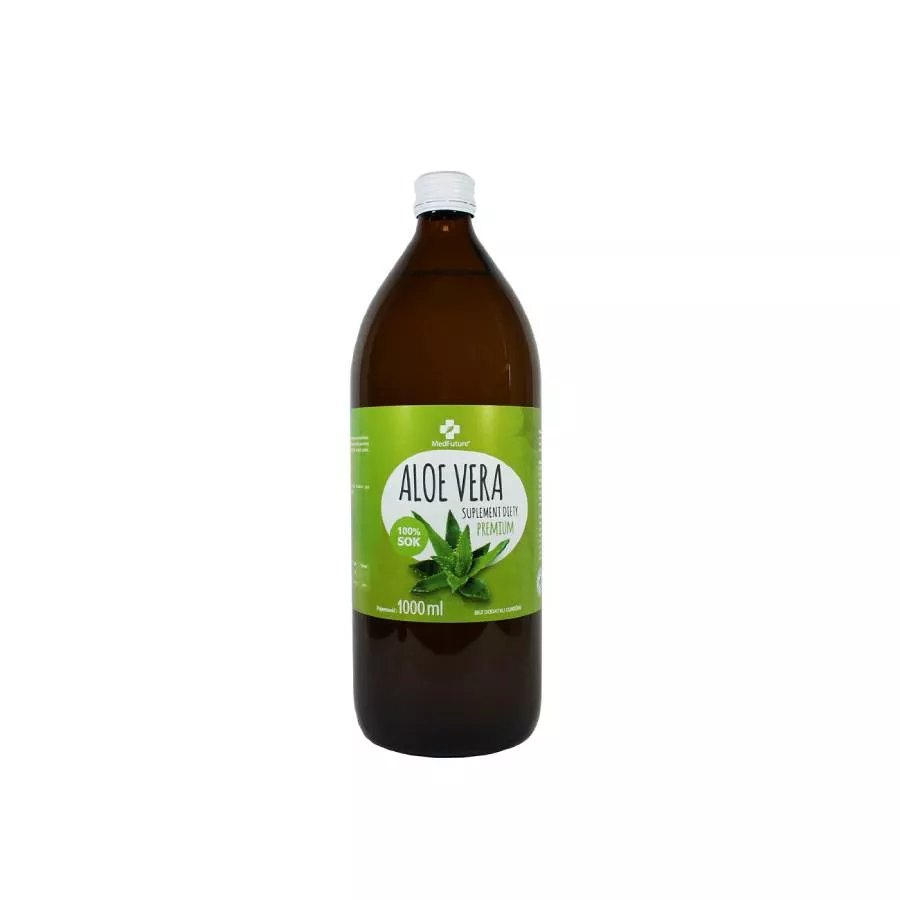 Medfuture Aloe Vera Premium BIO, sok, 1000 ml - skad, cena, opinie |  iZielnik.pl