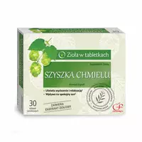 Szyszka chmielu - tabletki, 30 sztuk