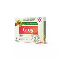 Głóg - na krążenie i pracę serca, zioła w tabletkach, 30 sztuk