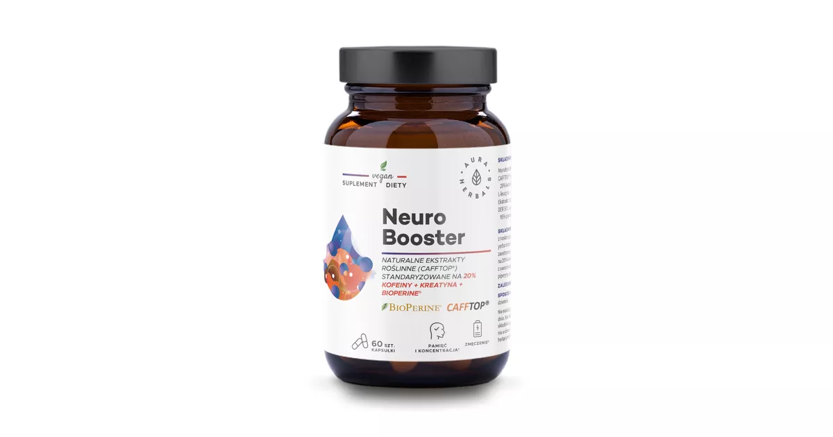Complément Alimentaire Aura Herbals Czosnek Immuno+ - 60 Capsules - Renfort Immunitaire