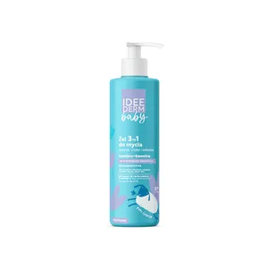 Ideepharm Derm Baby - żel do mycia twarzy, ciała i włosów, 400 ml