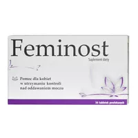 Feminost - pomoc dla kobiet w przywróceniu kontroli nad oddawaniem moczu, tabletki, 56 sztuk