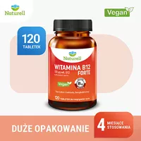 Naturell, Witamina B12 Forte, 120 tabletek