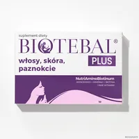 Biotebal Plus włosy, skóra, paznokcie, 40 tabletek