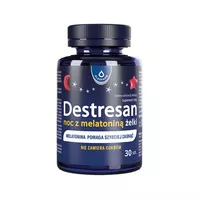 Destresan noc z melatoniną, smak wiśniowy, 30 żelek