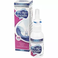 PURI-NASIN - oczyszczanie nosa, izotoniczny roztwór wody morskiej, 50ml