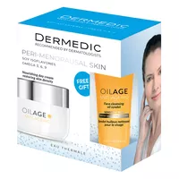 DERMEDIC OILAGE Zestaw Odżyw.Krem+syndet
