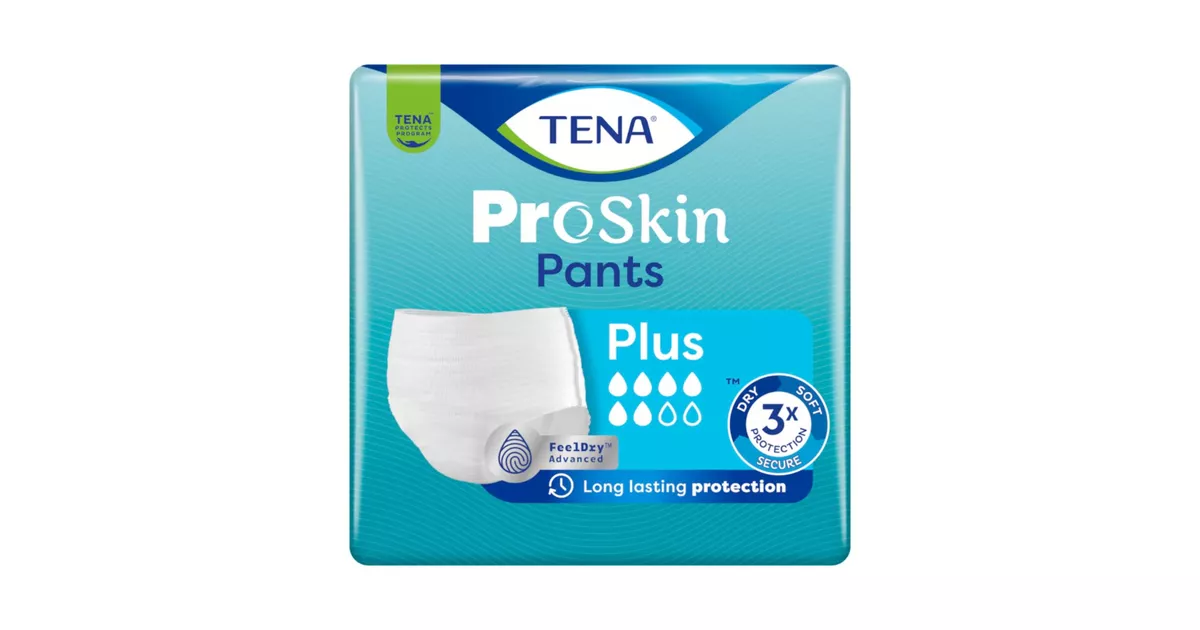 TENA Proskin Incontinence Pants Plus | XS | Comfort Fit | 14-Pack