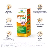 Naturell Omega 3 Uczeń, płyn, 150 ml