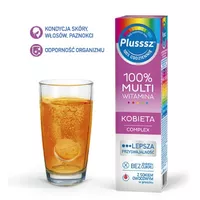 Plusssz 100% Multiwitamina Kobieta Complex, 20 tabletek musujących