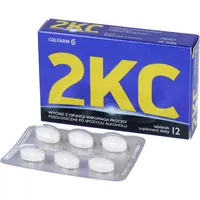 COLFARM - 2KC, regeneruje metabolizm alkoholu, 12 tabletek