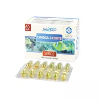 NaturKaps, Omega 3 Forte, 60 kapsułek