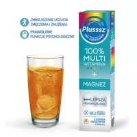 Plusssz 100% Multiwitamina + Magnez, 20 tabletek musujących