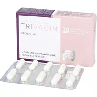 Trivagin - doustny probiotyk ginekologiczny, 20 kapsułek