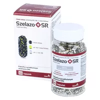 Szelazo + SR - żelazo, kapsułki o przedłużonym uwalnianiu (SR), 60 sztuk