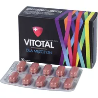 VITOTAL DLA MĘŻCZYZN - witaminy i minerały, tabletki, 30 sztuk