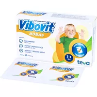Vibovit BOBAS - 2-4 lat, smak waniliowy, saszetki, 14 sztuk