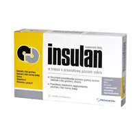 insulan - w trosce o prawidłowy poziom cukru, tabletki, 30 sztuk