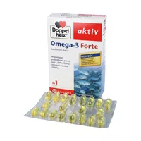 Doppelherz Aktiv Omega-3 Forte, 60 kapsułek