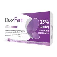 Zdrovit Duo-Fem - na objawy menopauzy, 112 tabletek