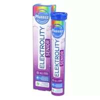 Plusssz Elektrolity Senior, 24 tabletki musujące