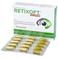 RETIXOFT ANGIO - utrzymanie prawidłowego widzenia, 30 kapsułek