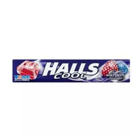 HALLS COOL Wild Berry - cukierki o smaku owoców leśnych, 33,5 g, 9 sztuk