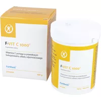 F-VIT C 1000 - witamina C, wspomaga funkcjonowanie układu odpornościowego, 400g