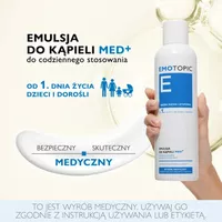 Emotopic Med+ Emulsja do kąpieli, 400 ml