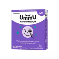 UmmU Koncentracja 12+ 40 tabl.d/żucia BL
