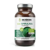 BIG NATURE Spirulina BIO 200 tabl. BL