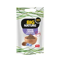 BIG NATURE Siemie lniane miel.brąz 250 gBL