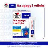 Doppelherz Med Na zgagę i refluks, 20 saszetek