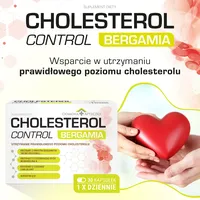 Domowa Apteczka Cholesterol Control Bergamia, 30 kapsułek