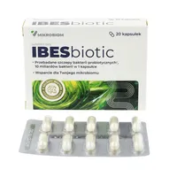MIKROBIOM IBESbiotic, 20 kapsułek