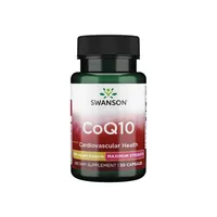 Swanson Koenzym Q10 200mg - wspiera prawidłowe funkcjonowanie układu sercowo-naczyniowego, 30 kapsułek
