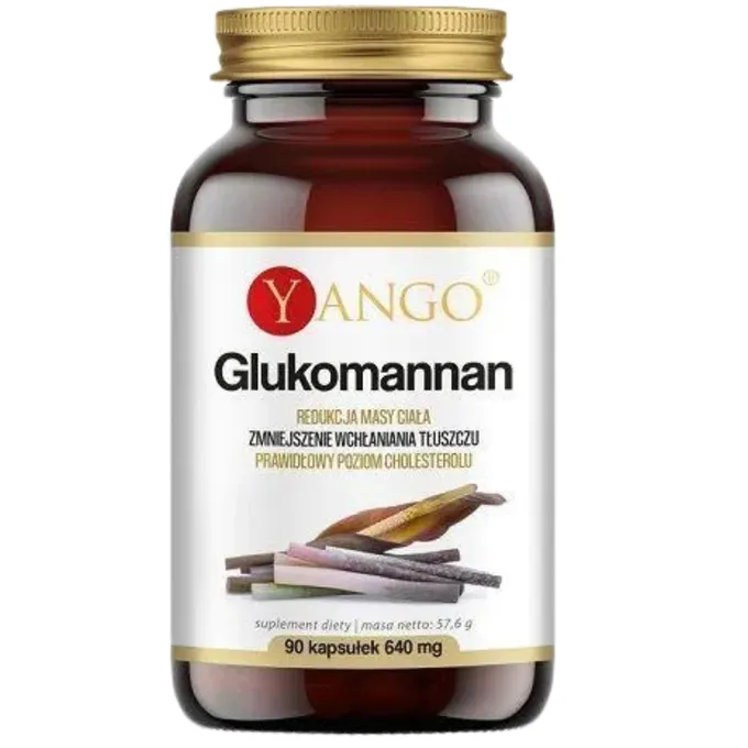 YANGO Glukomannan 90 kaps. BL