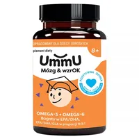 UmmU Mózg &amp; Wzrok 8+ 240 kaps. NZA