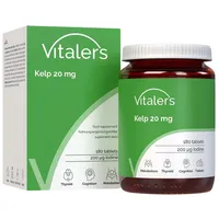 VITALER'S Kelp 20 mg 180 tabl. BL