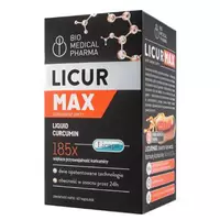 LICUR MAX - płynna kurkumina, kapsułki, 60 sztuk