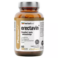 PharmoVit Herballine Erectavin Komfort życia seksualnego, 60 kapsułek roślinnych