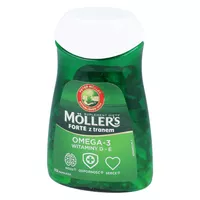 MOLLERS FORTE - tran i omega-3, 112 kapsułek