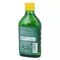 Mollers Tran Norweski, aromat cytrynowy, 250 ml