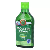MOLLERS - tran norweski, aromat jabłkowy, 250ml