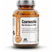 PHARMOVIT - Czarnuszka olej tłoczony na zimno kapsułki, 60 sztuk