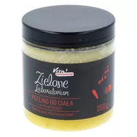 Zielone Laboratorium - peeling wygładzający do ciała, marchewka i płatki owsiane, 350g